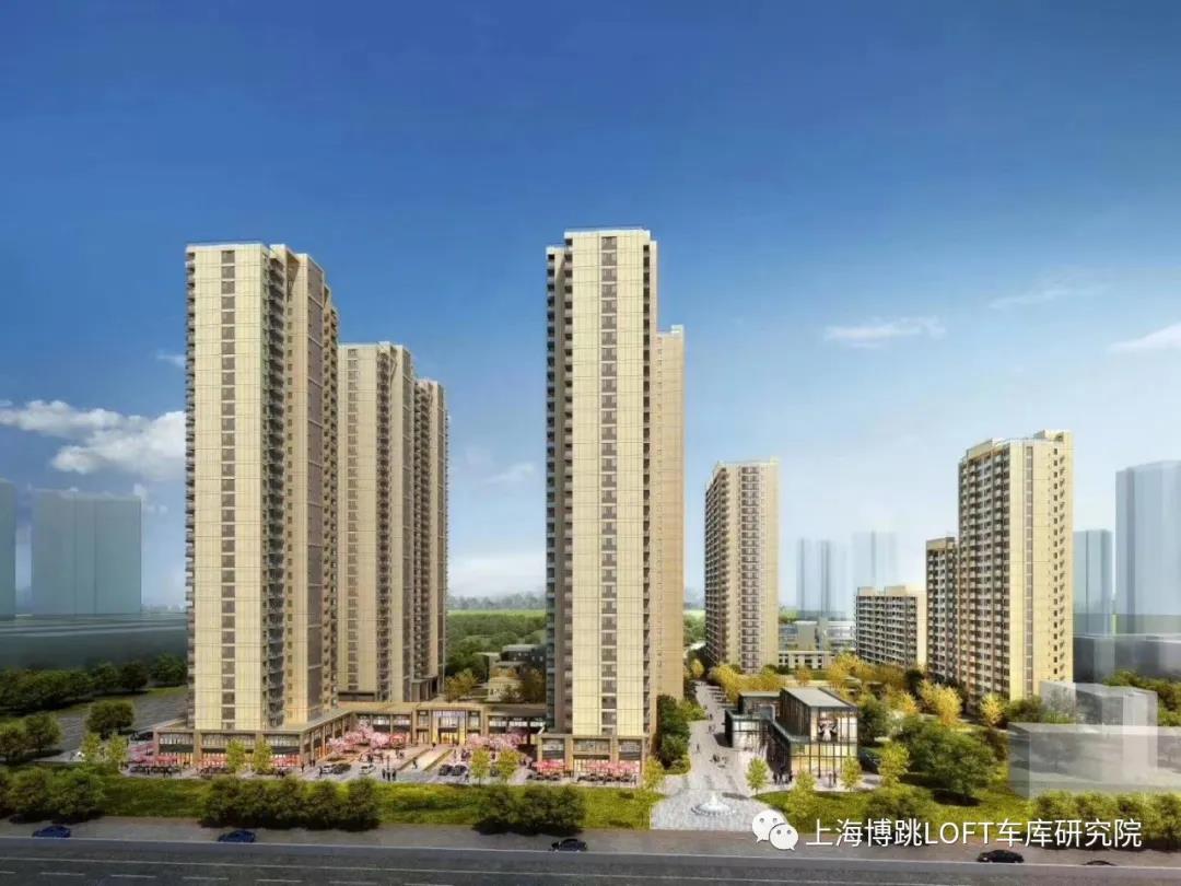 中卫采用了LOFT车库武汉当代集团春风十里项目现已结构封顶！